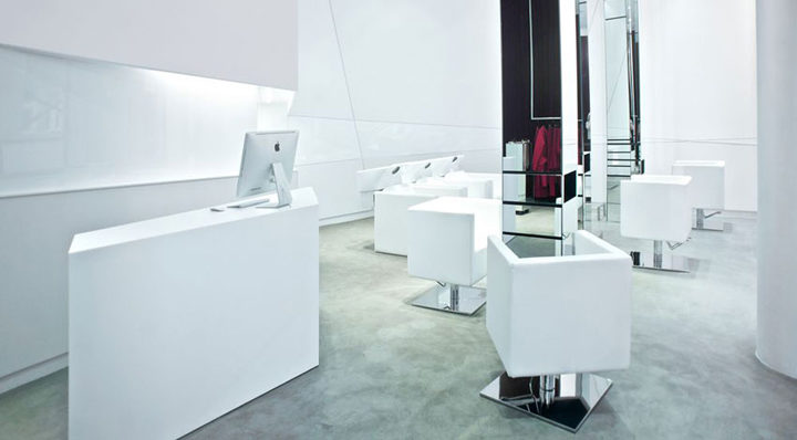 Bartosz Janusz hairdresser salon by MOOMOO, ilustracja z publikacji