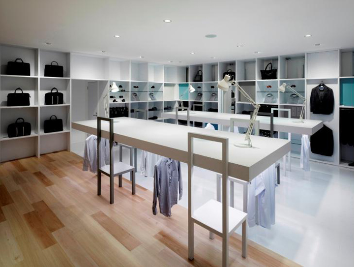 » HALSUIT store by Nendo, Okayama