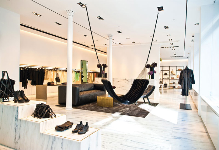 » Alexander Wang flagship store by Kramer Design Group, New York – Soho