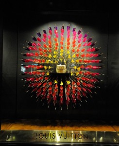 » Louis Vuitton window displays, Budapest