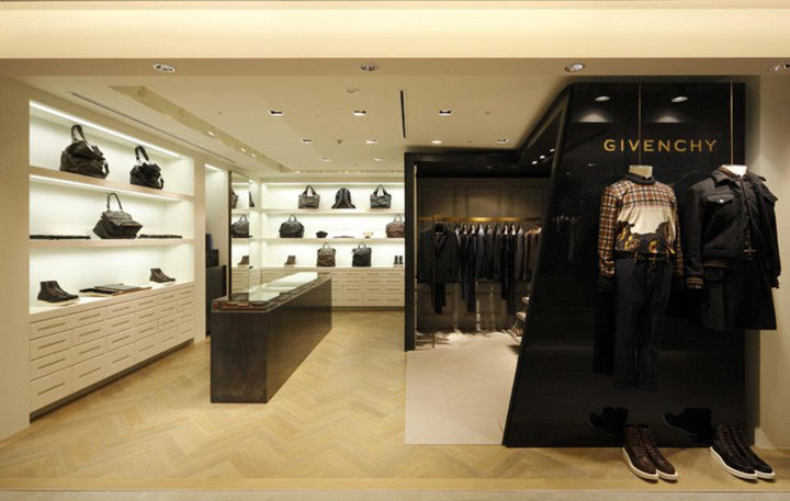 Givenchy shop-in-shop at Hankyu Men's 