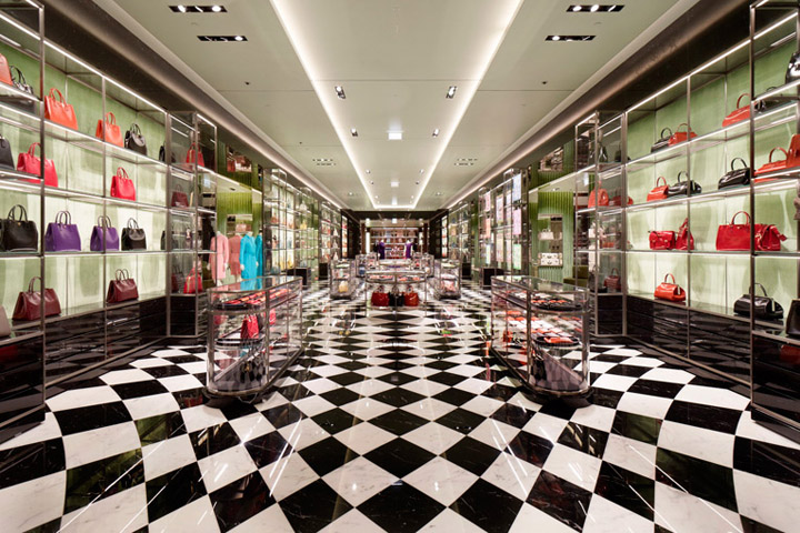 Prada flagship store by Roberto Baciocchi, Dubai