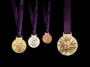 » London 2012 Olympic medals by David Watkins