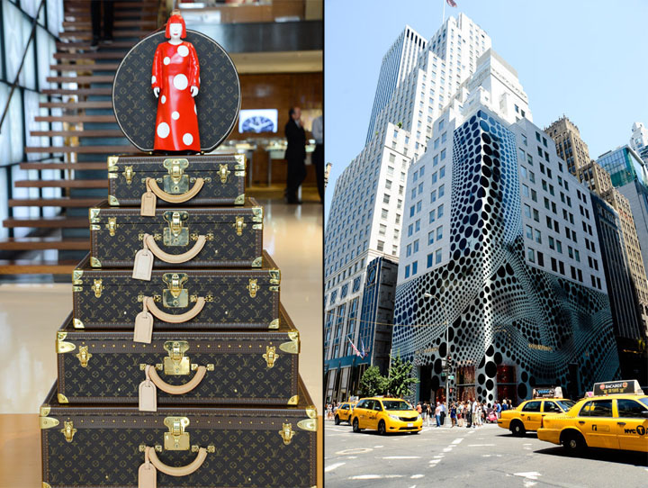 » Louis Vuitton Fifth Avenue visual merchandising, New York