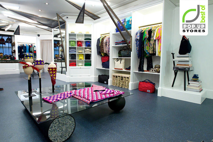 opens pop-up fashion shop in central London