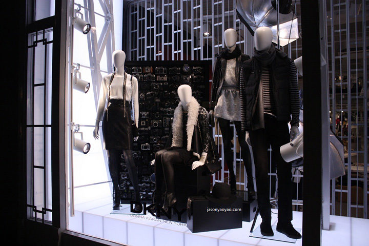 » DKNY windows at Bond street, London