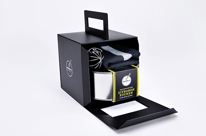 » Henry`s Dosenkuchen promotion & packaging by Anna Weist