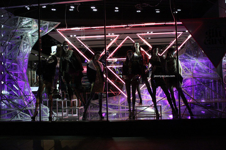 » Topshop & Topman windows at Oxford street, London