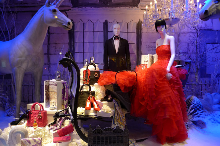 » Dior Christmas windows, Paris