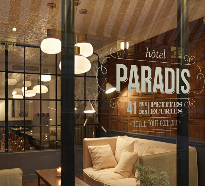 Hotel Paradis, Paris France