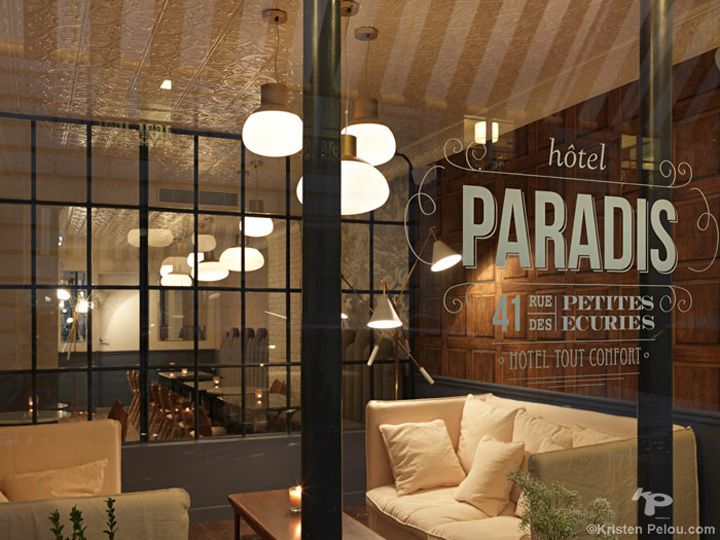 Hotel Paradis, Paris France