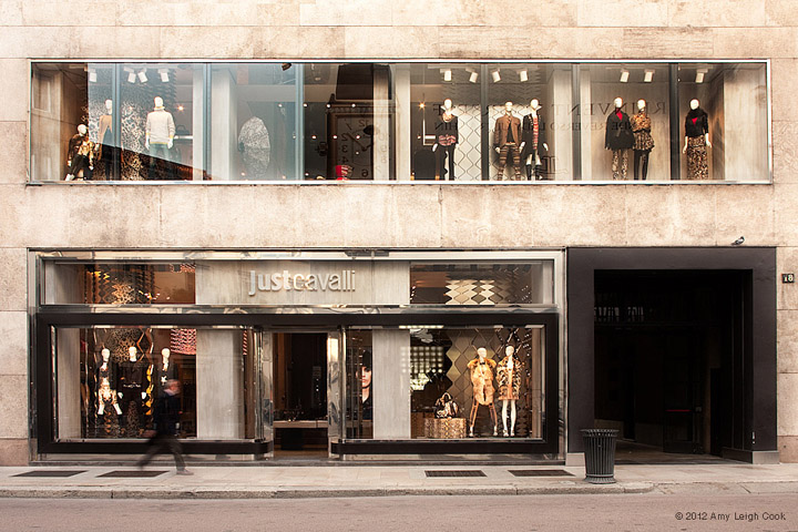 » JUST CAVALLI flagship store, Milan