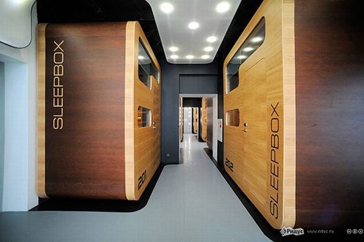 » Capsule Hotel, Moscow