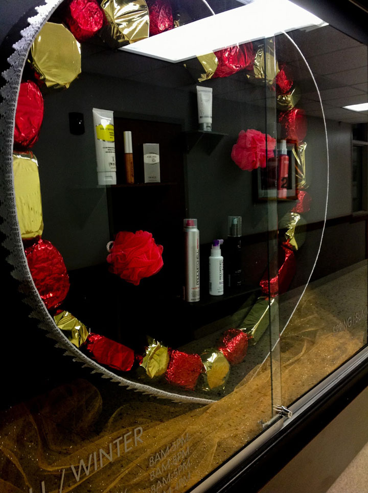 » Studio 1030 Valentine’s window displays, Provo – Utah