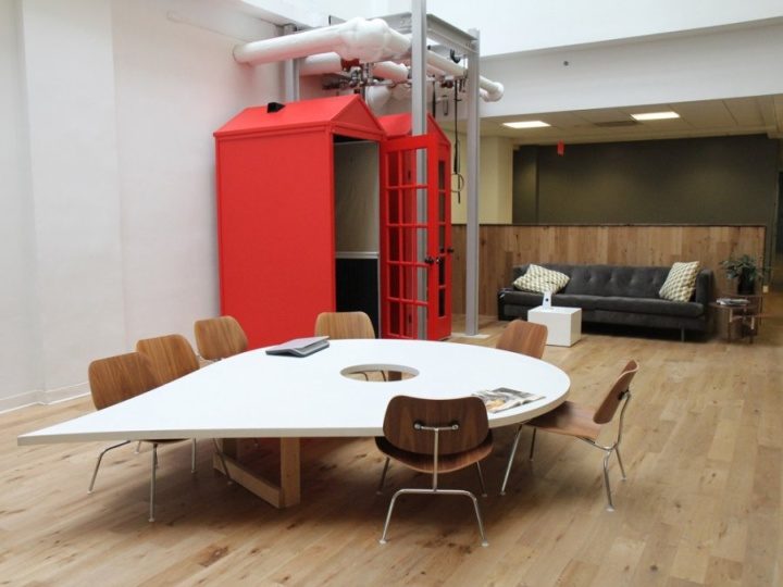 » Foursquare HQ offices by ECHODA, New York