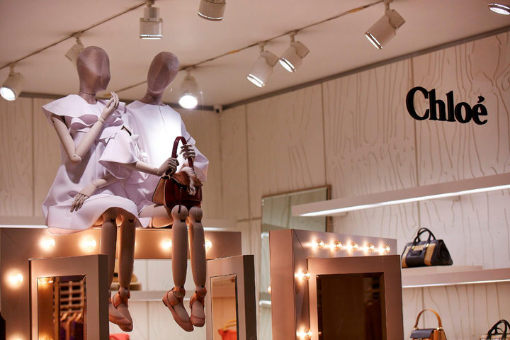 » Chloé windows at Sloane Street, London