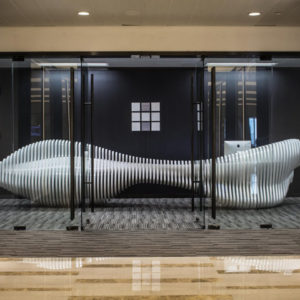 HWCD's sculptural office furniture