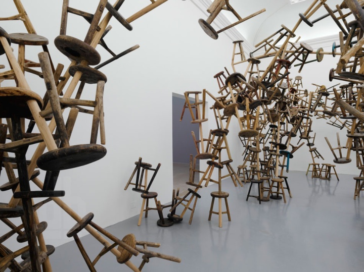 Ai Weiweis Bang Installation At Venice Art Biennale Venice