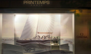 » Omega Exposure windows at Printemps, Paris