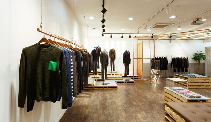 » T.I FOR MEN showroom by khanproject, Seoul