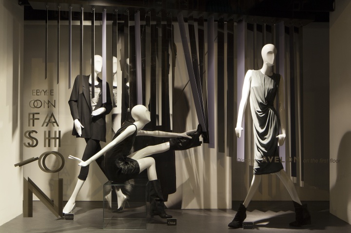 » De Bijenkorf Eye On Fashion windows by StudioXAG, Netherlands