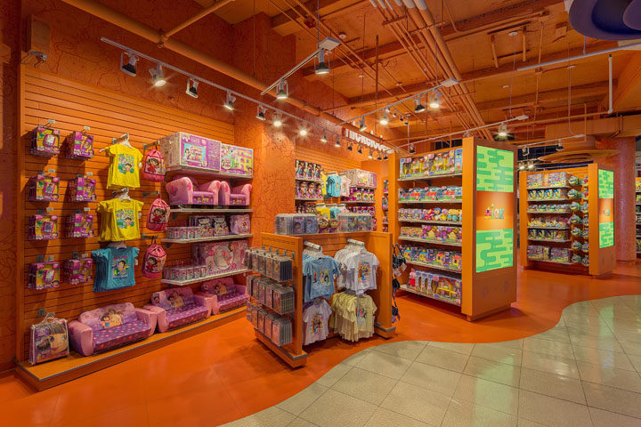 Nickelodeon shop-in-shop IDL Worldwide Crack Experience, New
