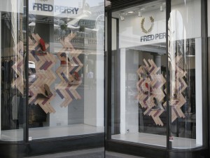 » Fred Perry parquet windows by StudioXAG