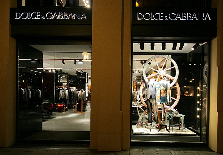 Dolce & Gabbana windows 2013 Autumn, Munich – Germany