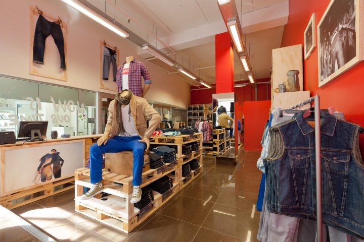 Levi Strauss pop-up boutique by RCG, Auckland – New Zealand