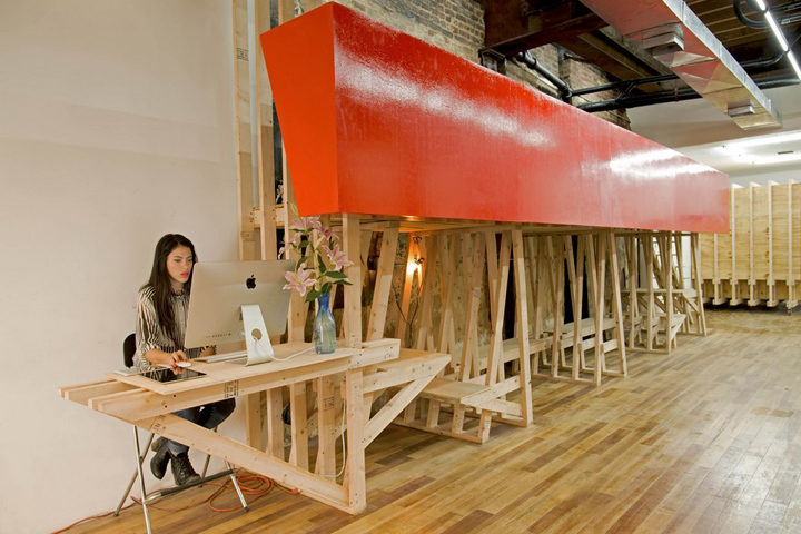 » Con Artist Collective workspace by 0 to 1, New York City
