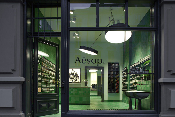 » Aesop signature store by Weiss–heiten, Berlin – Germany