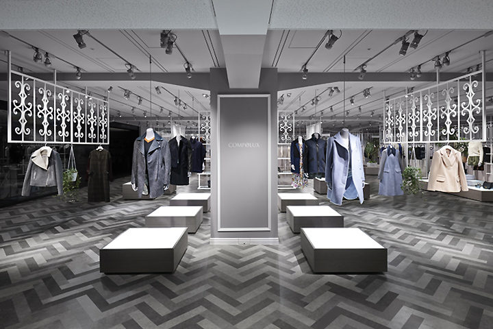 » Compolux at Seibu department store by Nendo, Tokyo