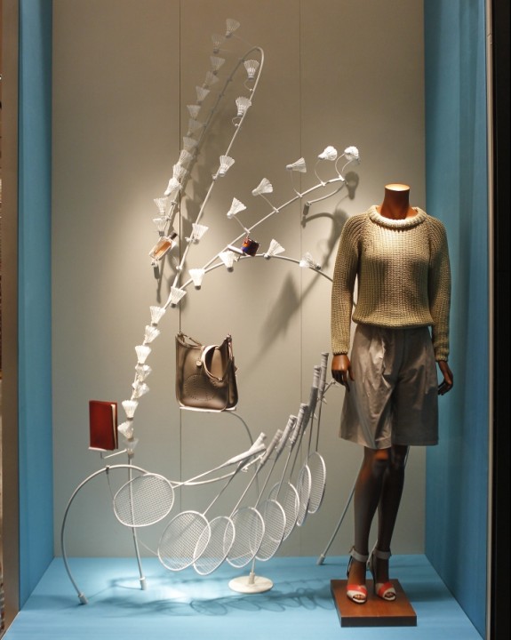 » Hermès window display by Design Systems Ltd, China