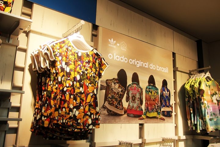 adidas & The Farm Company Collection visual merchandising by Isobar, Brazil