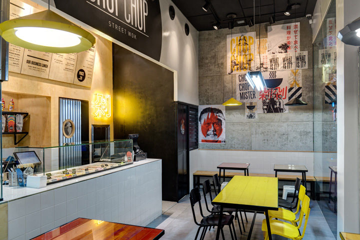 » Chop Chop fast-food Asian restaurant by Studio Praktik, Tel Aviv – Israel