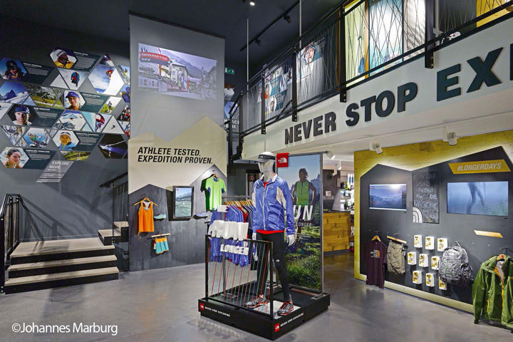 The North Face flagship store by Green 