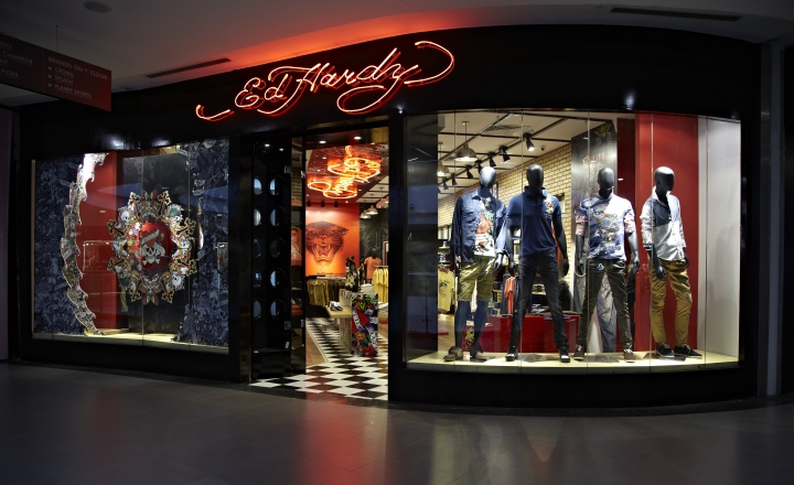 » Ed Hardy fashion store by Restore Solutions, Bangalore ...
