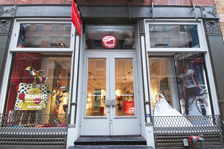 » BucketFeet Soho Pop-up shop, New York City
