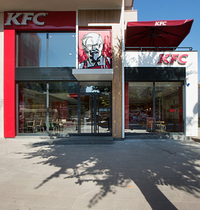 » KFC restaurant concept by CBTE Architecture, Turkey