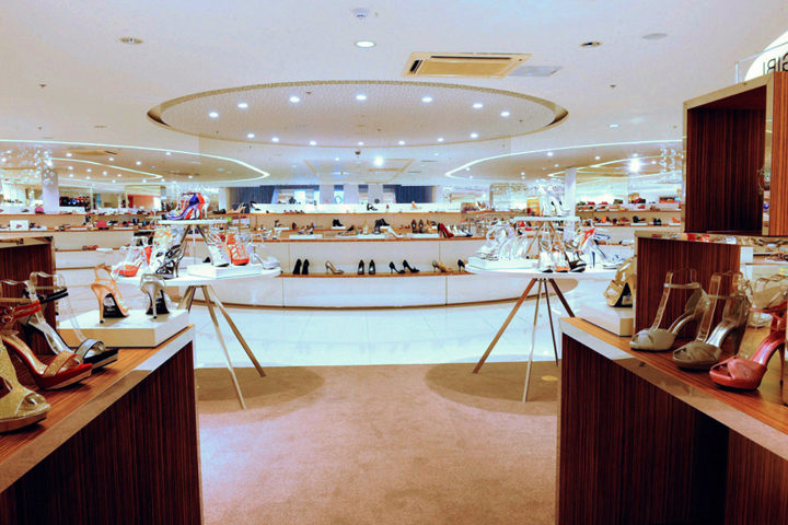 SM shoes department, Makati – Philippines