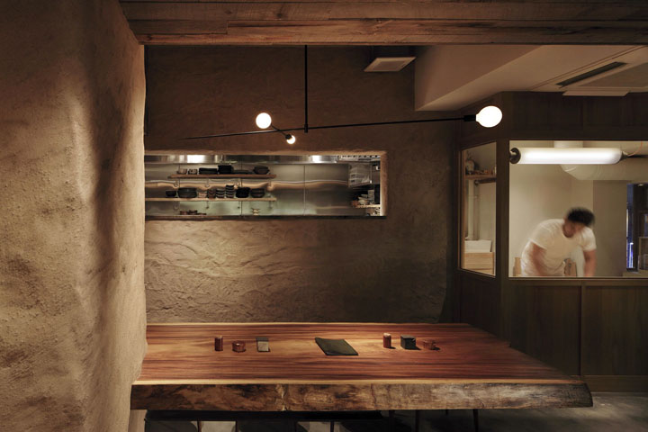 » Shubari restaurant by Design Ground 55, Osaka – Japan