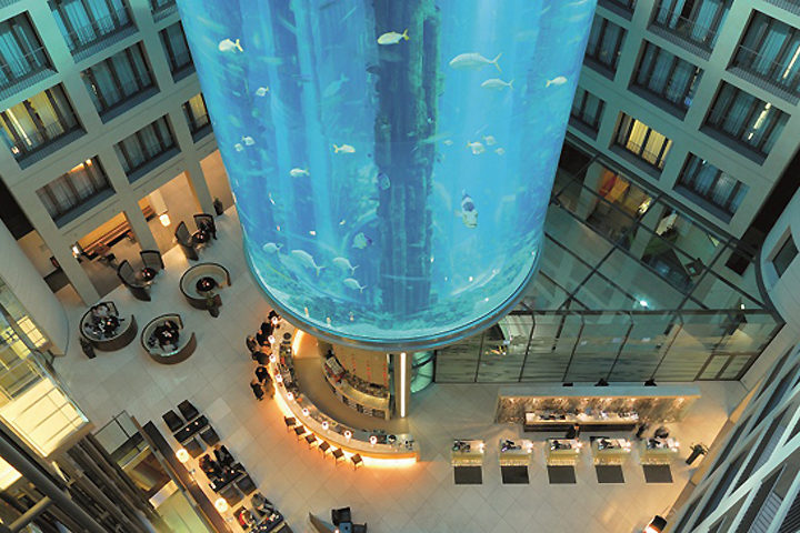 AquaDom in Radisson Blu Hotel, – Germany