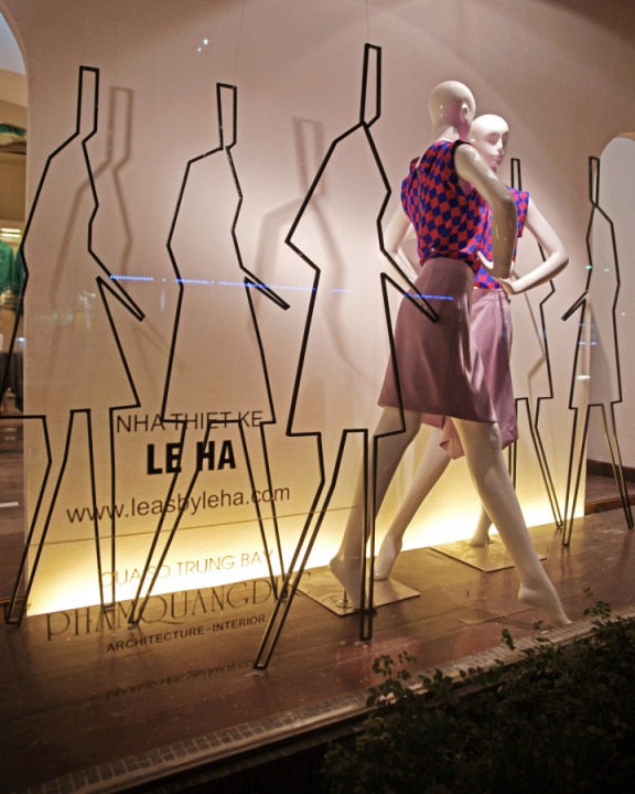 » LEA’S window display by PHAMQUANGDUC, Hanoi Vietnam