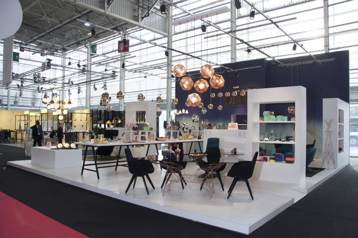 » Tom Dixon booth by Unibox Modular System at Maison et Objet