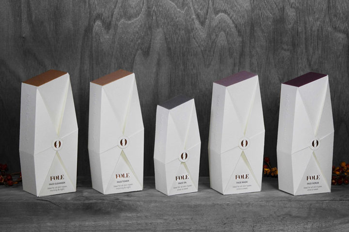 » FØLE skin care product line branding by Saana Hellsten