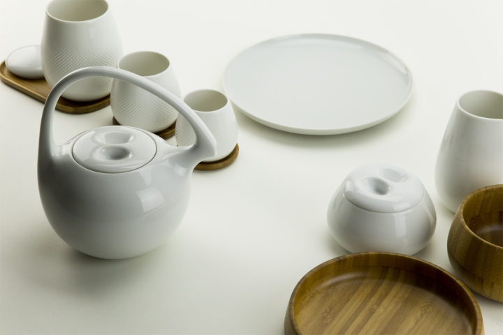 Tea Set Cha by Federica Capitani for Rosenthal Studio Line