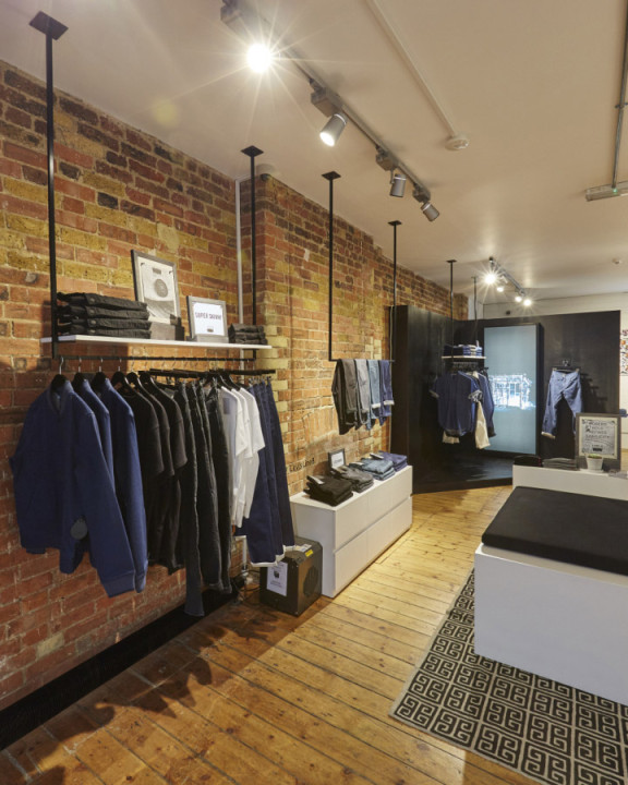 » Levi’s Line 8 Pop-Up Shop on Charlotte Road by FormRoom, London – UK