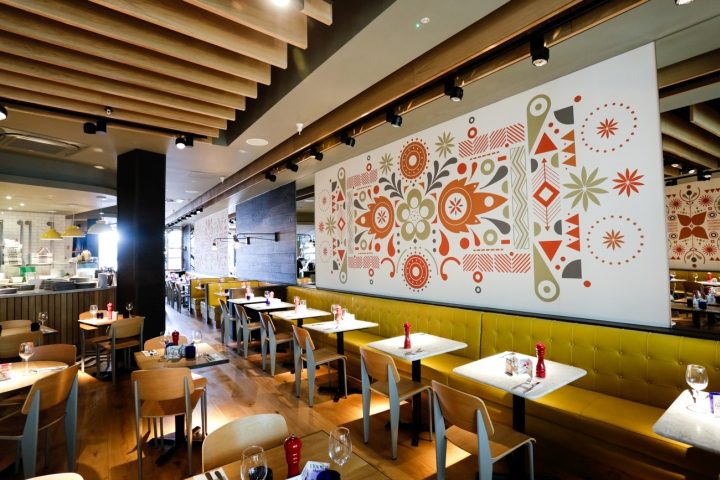 » PizzaExpress Restaurant by Creed Design, Finchley – UK