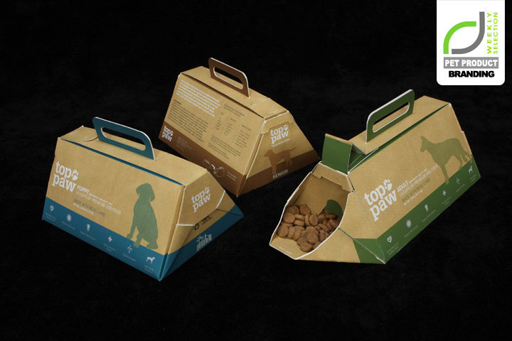 » PET PRODUCT BRANDING! Top Paw portable dog food packaging by Benjamin Yi