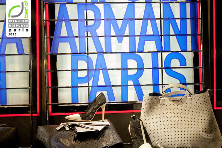 Emporio Armani Windows 2015 Spring Paris France